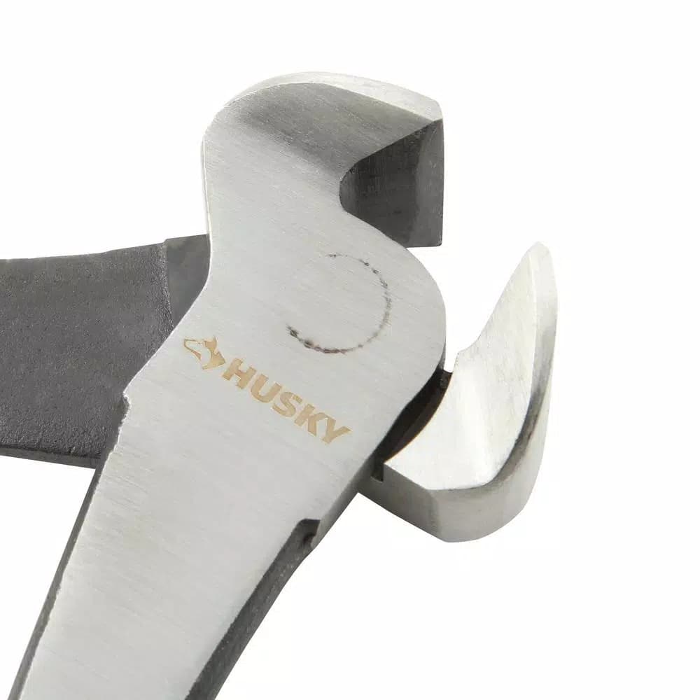 Husky 7 in. High Leverage End Cutting Pliers