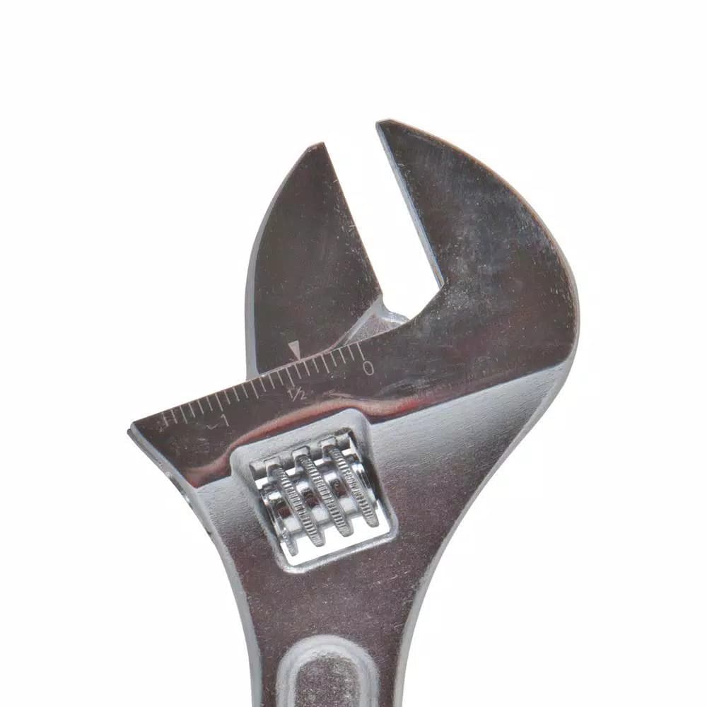 Stanley 12 in. Adjustable Wrench with Chrome Vanadium Steel Construction