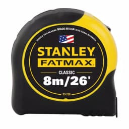 STANLEY FATMAX 26 ft. Tape Measure, Metric and SAE Dual Scale thumbnail 1