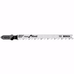 Bosch 4 in. High Carbon Steel T-Shank Jig Saw Blades for Wood, 6 Teeth (5-Pack) thumbnail 1