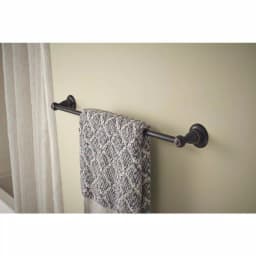 Delta Porter 24 in. Single Towel Bar, Oil Rubbed Bronze thumbnail 6
