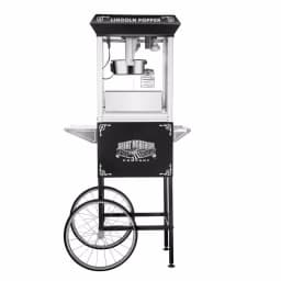Great Northern Lincoln 8 oz. Antique Black Popcorn Machine with Cart thumbnail 5