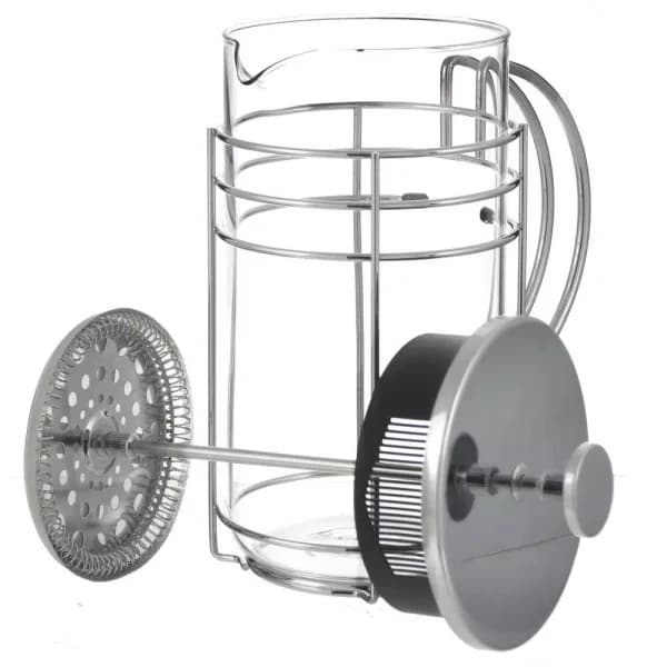 GROSCHE Madrid 12 oz. Premium French Press Coffee and Tea Maker in Chrome