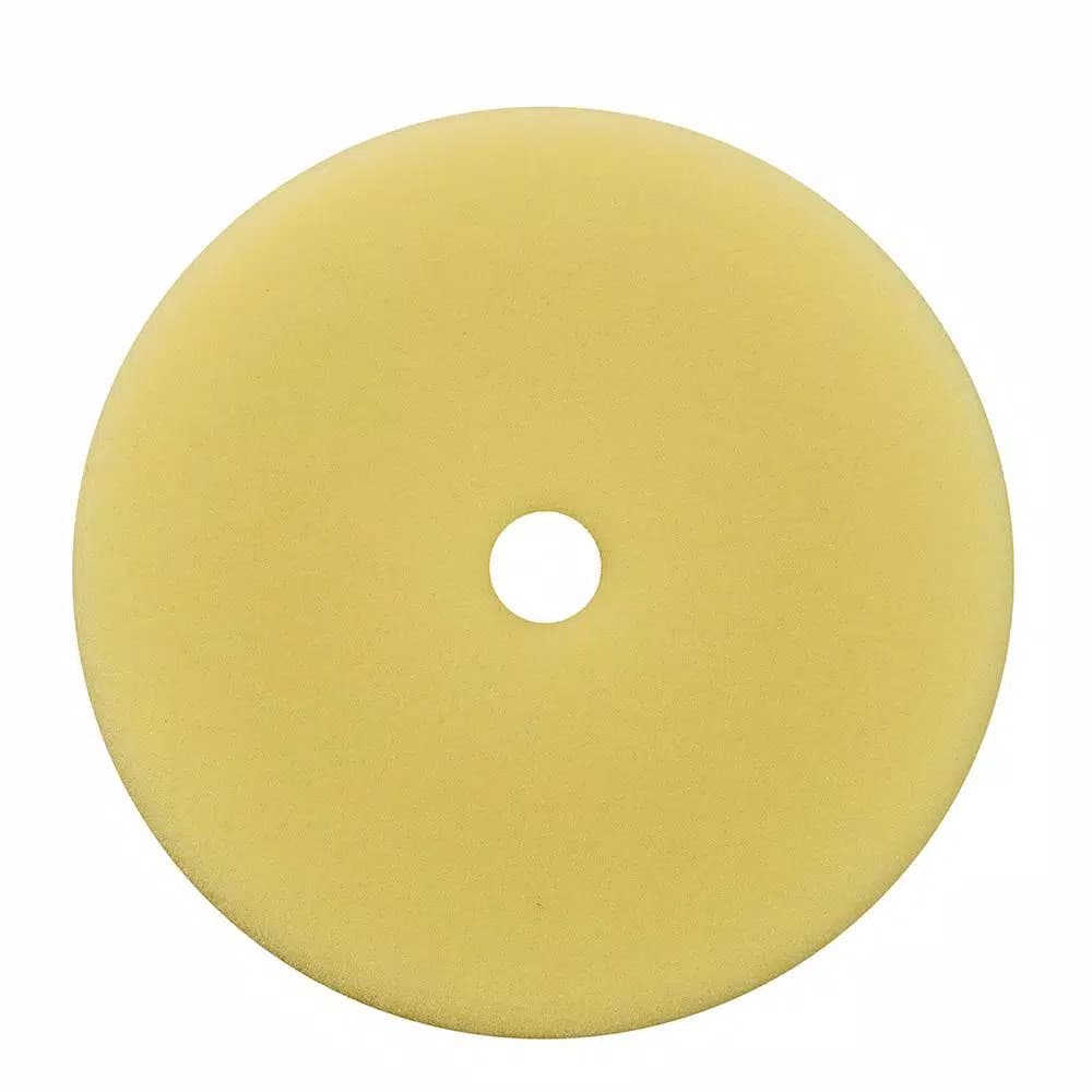 Milwaukee 7 in. Yellow Foam Polishing Pad for Car Paint
