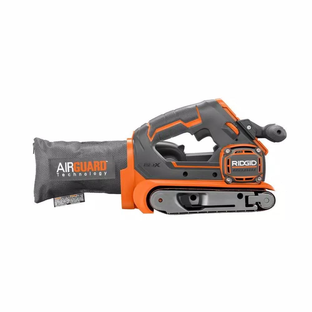 RIDGID 18V OCTANE Brushless 2-Tool Combo Kit: Jig Saw & 3 in. x 18 in. Belt Sander (Tools Only)