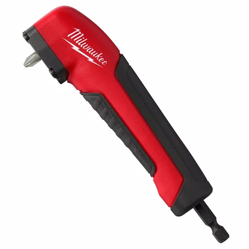 Milwaukee SHOCKWAVE Right Angle Drill Adapter with 1 in. PH2 Bit