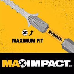 DEWALT MAX IMPACT #2 Phillips Screwdriver Bit, 6 in. thumbnail 5