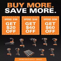 RIDGID 18V Cordless 105 MPH Handheld Jobsite Blower (Tool Only) thumbnail 2