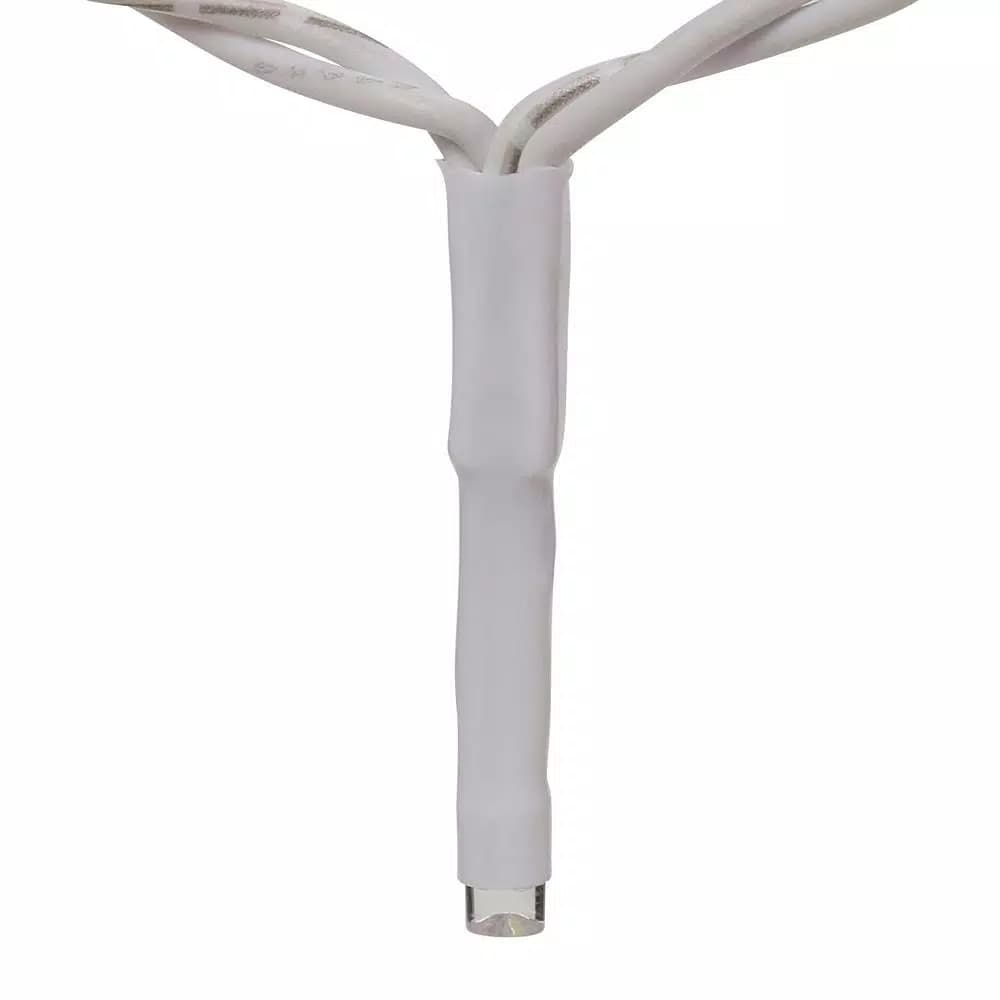 Unbranded 500-Light LED Blue and Pure White Icicle Light Set, Indoor/Outdoor