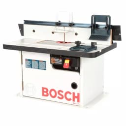Bosch Laminated MDF Benchtop Router Table with Cabinet and Aluminum Fence thumbnail 4