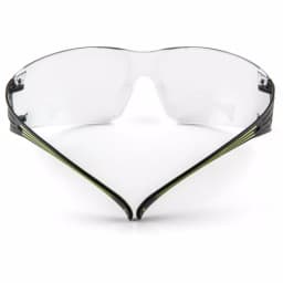 3M SecureFit 400 Series Safety Glasses - Black/Neon Green with Clear Anti-Fog Lenses thumbnail 4