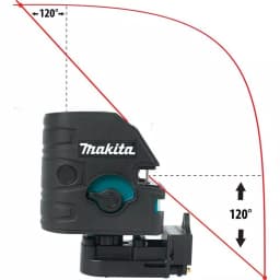 Makita SK104Z Self-Leveling Cross-Line Laser Level, Red thumbnail 5