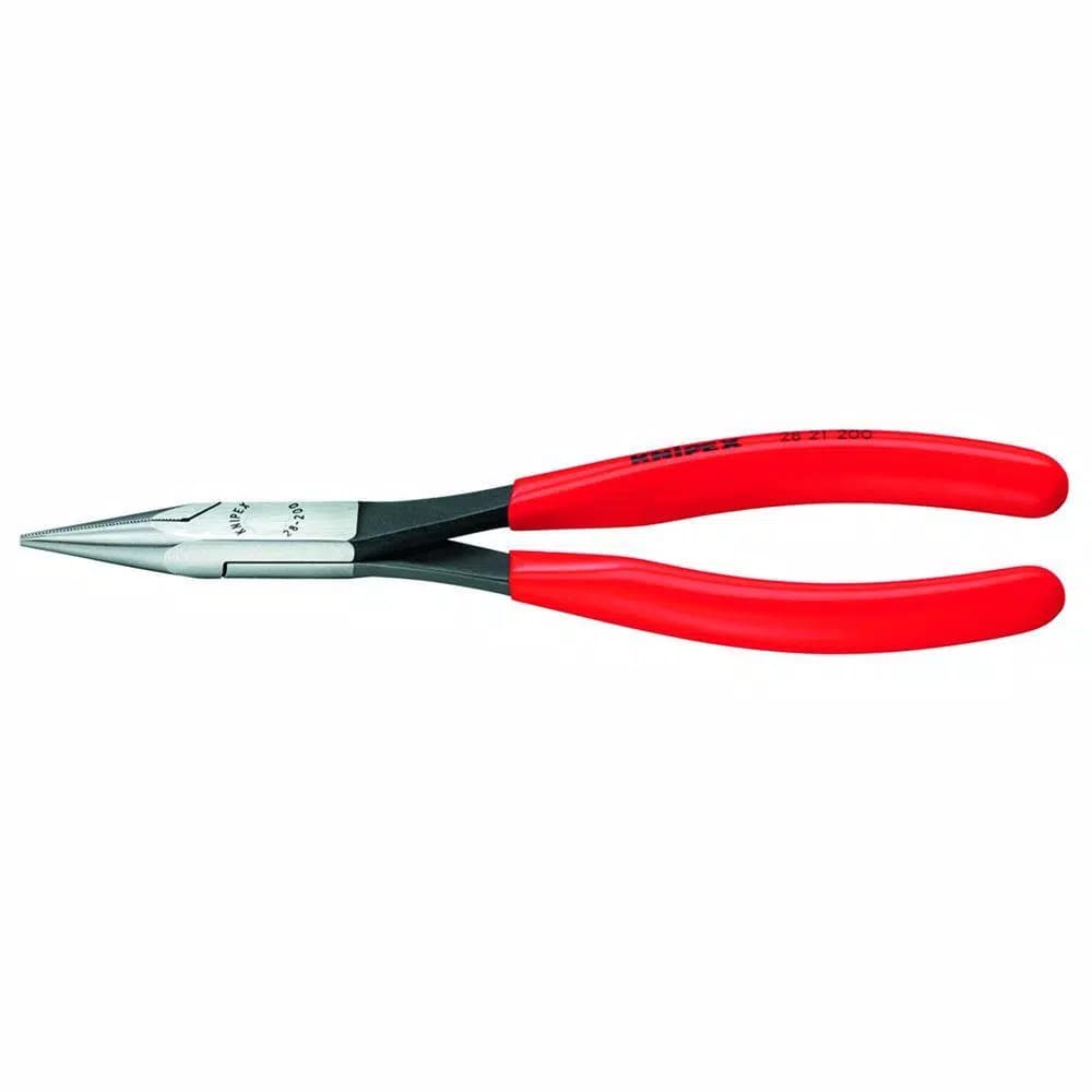 KNIPEX 8 in. Round Nose Assembly Pliers with Serrated Jaws