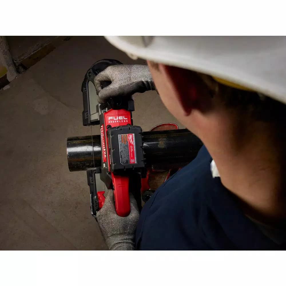 Milwaukee M18 FUEL 18V Brushless Deep Cut Band Saw & 5 in. Grinder Combo Kit