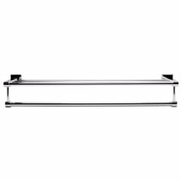 ALFI BRAND 23.63 in. Modern Wall Mount Towel Rack and Shelf, Polished Chrome thumbnail 5