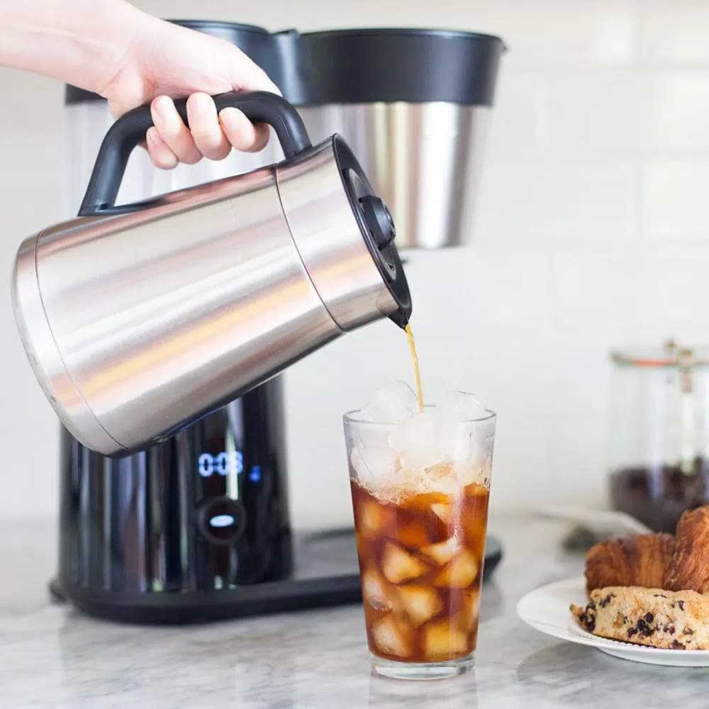OXO On 9-Cup Stainless Steel Drip Coffee Maker with Stainless Steel Carafe