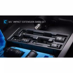 Capri Tools 4-Piece Impact Adapter and Reducer Set, Chrome Molybdenum Steel thumbnail 4
