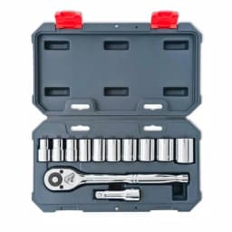 Crescent 12-Piece 1/2 in. Drive 12-Point SAE Ratchet and Socket Set thumbnail 2