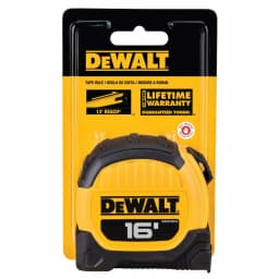 DEWALT 16 ft. Tape Measure with 13 ft. Blade Standout, ABS Housing, SAE thumbnail 6