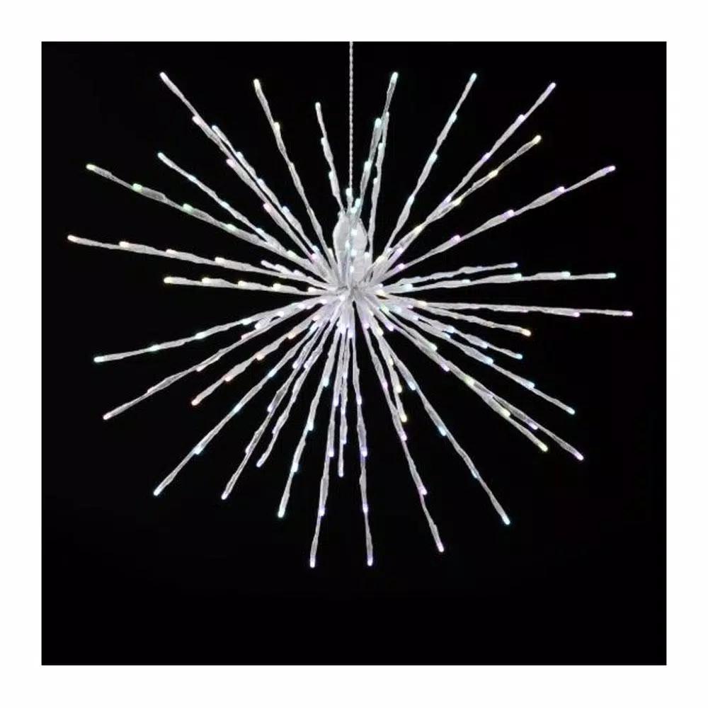 Unbranded Twinkly Spritzer 200-Count Multi-Color LED String Lights with Bluetooth and Wi-Fi
