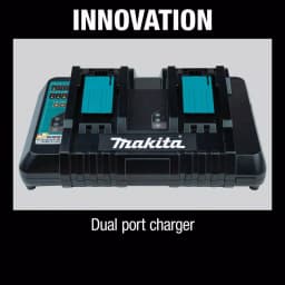 Makita 18V LXT Lithium-Ion 5.0Ah Battery and Dual Port Rapid Optimum Charger Starter Pack thumbnail 9