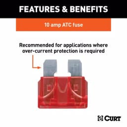 CURT 10-Amp ATC Universal Fuses, 100-Pack thumbnail 3