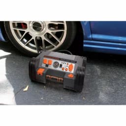 BLACK+DECKER 500-Watt Portable Power Station with 900 Peak Amp Jump Starter and 120 PSI Air Compressor thumbnail 2