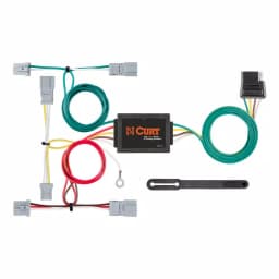 CURT Custom Vehicle-Trailer Wiring Harness, 4-Way Flat, Quick T-Connector for Civic, Accord, Mazda 3, CX-5, Galant thumbnail 7