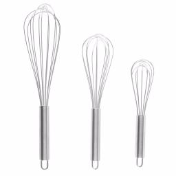 Classic Cuisine Stainless Steel Wire Whisk Set of 3 thumbnail 1