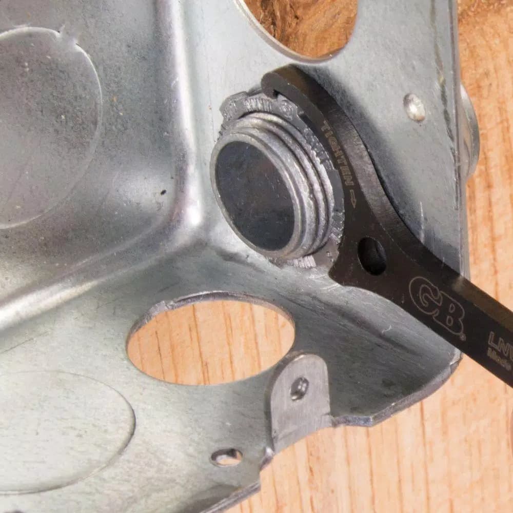 Gardner Bender Locknut Wrench Kit, Fits 0.5 in. and 0.75 in. Locknuts
