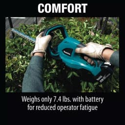 Makita 18V LXT Cordless Hedge Trimmer Kit with 4.0Ah Battery and Charger, 22 in. Blade thumbnail 12