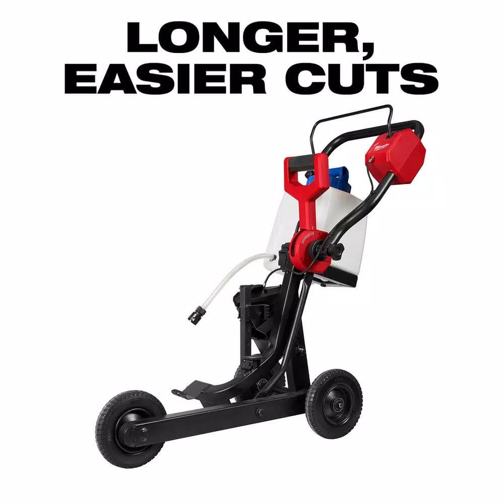 Milwaukee MX FUEL 14 in. Cut-Off Saw Cart with Gravity Feed Water Tank