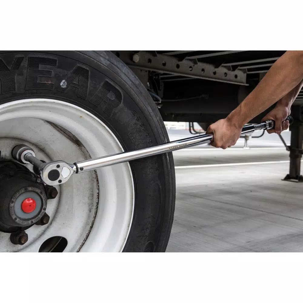 Steelman 3/4 in. Drive Micro-Adjustable Torque Wrench, 100-600 ft. lbs.