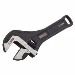 DEWALT 6 in. Steel Adjustable Wrench thumbnail 2