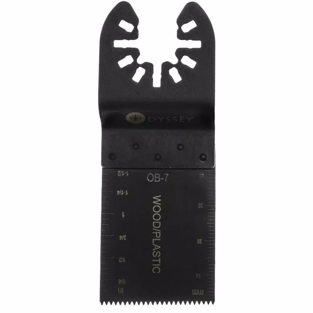 ODYSSEY 3-Piece Oscillating Multi-Tool Blade Combo Set for Wood, Plastic, and Soft Metal