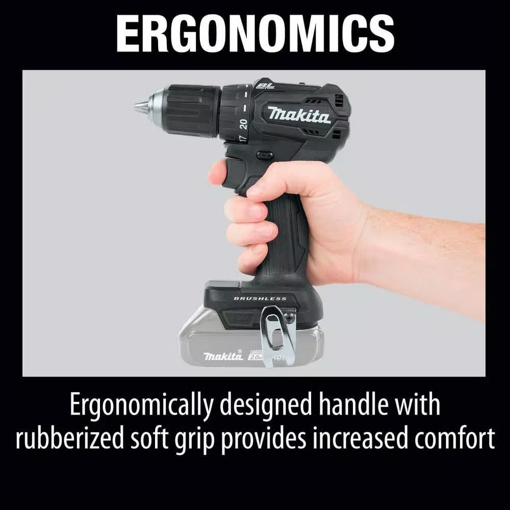 Makita 18V LXT Sub-Compact Brushless Cordless 1/2 in. Driver Drill (Tool Only)