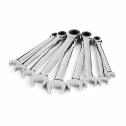 TEKTON 9-Piece Metric Ratcheting Combination Wrench Set, 8-16 mm thumbnail 2