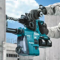 Makita DX08 Dust Extractor Attachment with HEPA Filter for XRH08 & XRH10 Rotary Hammers thumbnail 3