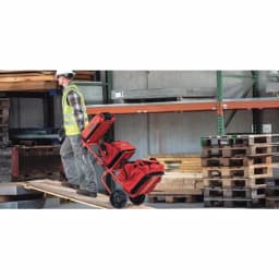 Hilti REDiPAK Folding Hand Truck/Dolly with 3-Shelves and Straps, 330 lbs Capacity thumbnail 4