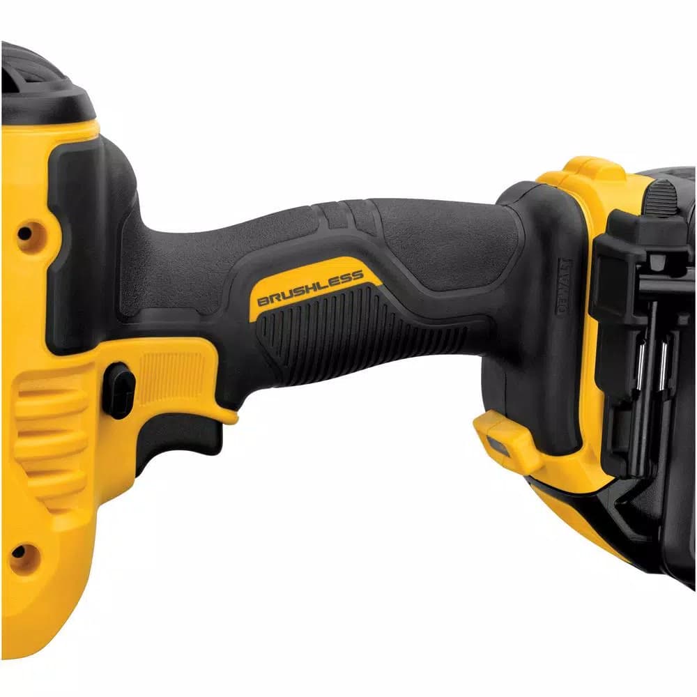 DEWALT FLEXVOLT 60V MAX Brushless 1/2 in. Stud & Joist Drill with E-Clutch and (2) 6.0 Ah Batteries