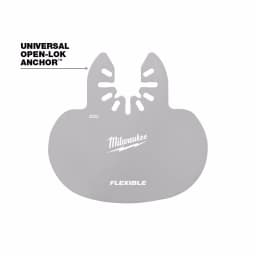 Milwaukee OPEN-LOK Mushroom Sealant Scraper Blade, Stainless Steel, 5-Piece thumbnail 3