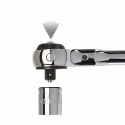 TEKTON 1/4 in. Drive 5 in. Swivel Head Ratchet, 72-Tooth thumbnail 12