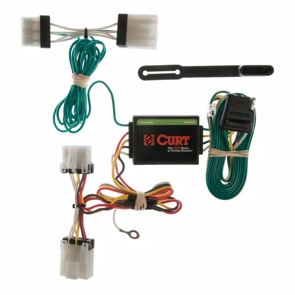 CURT Custom Vehicle-Trailer Wiring Harness with 4-Way Flat Output for Nissan Pathfinder