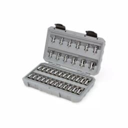 TEKTON 3/8 in. Drive Torx, TR Torx, and External Star Socket Set, 36-Piece thumbnail 2