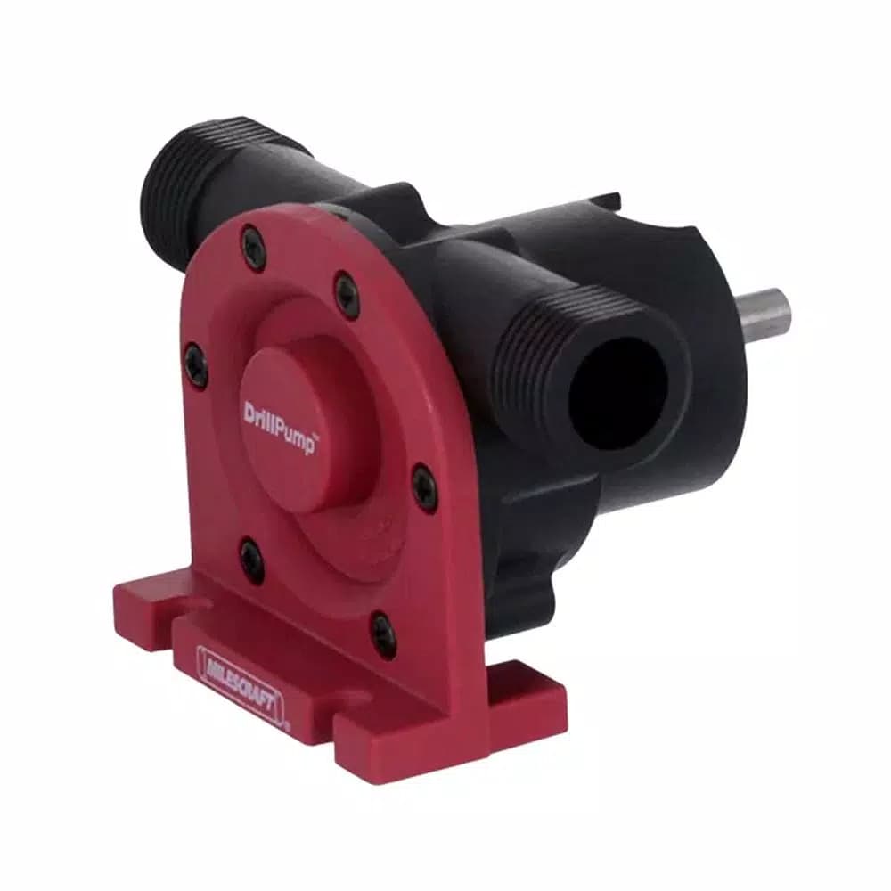 Milescraft DrillPump750 Water Transfer Drill Pump, 750 GPH, Self-Priming