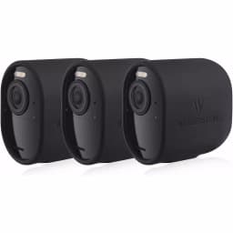 Wasserstein Protective Silicone Skins for Arlo Ultra, Ultra 2, Pro 3, and Pro 4 - 3-Pack, Black thumbnail 1