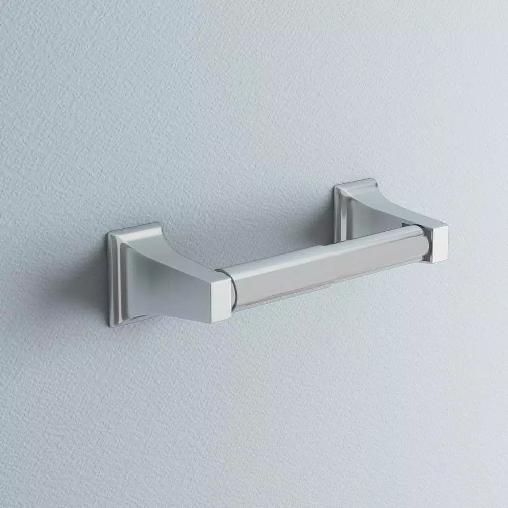 Best Value Ventura Chrome Toilet Paper Holder, Zinc Die-Cast Wall Mount
