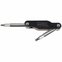 Klein Tools 10-in-1 Multibit Screwdriver and Nut Driver, 10-Fold Hand Tool thumbnail 1