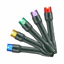 Home Accents Holiday 26 ft. 100-Light Multicolor LED Battery-Operated String Lights with Timer, 8 Functions thumbnail 1