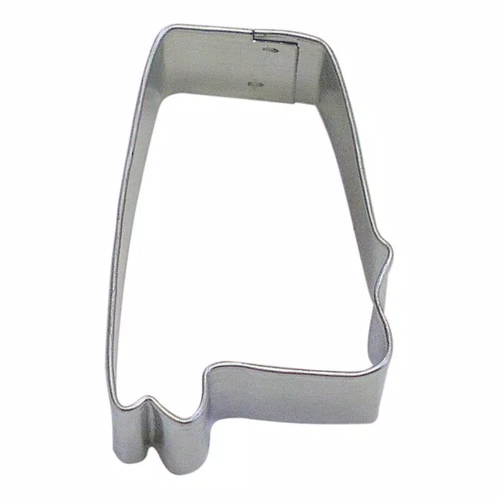 CybrTrayd-R&M 12-Piece Alabama State Tinplated Steel Cookie Cutter & Recipe Set